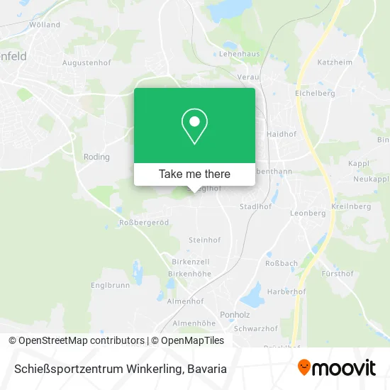 Карта Schießsportzentrum Winkerling