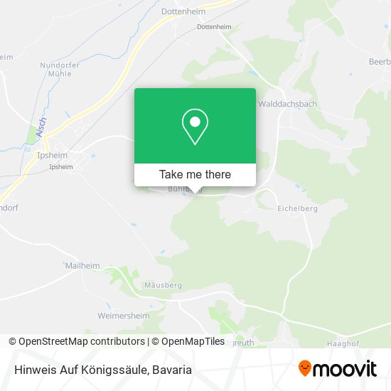 Hinweis Auf Königssäule map