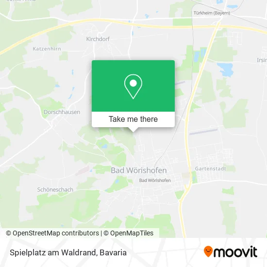 Карта Spielplatz am Waldrand