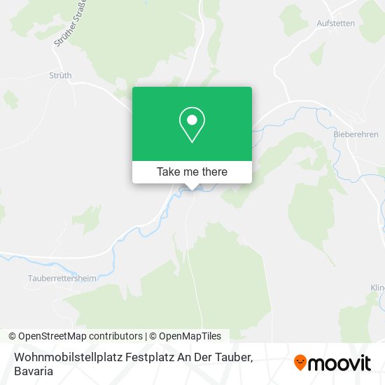 Wohnmobilstellplatz Festplatz An Der Tauber map