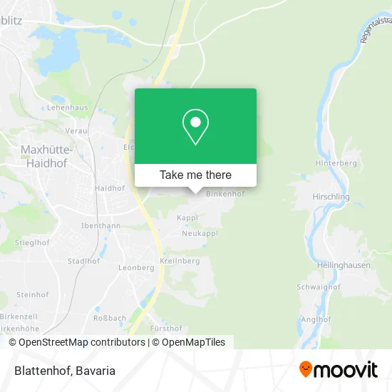 Карта Blattenhof