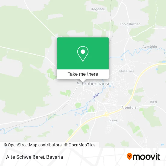 Карта Alte Schweißerei