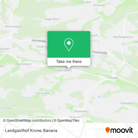 Карта Landgasthof Krone