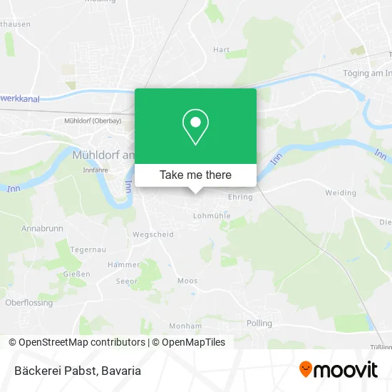 Карта Bäckerei Pabst