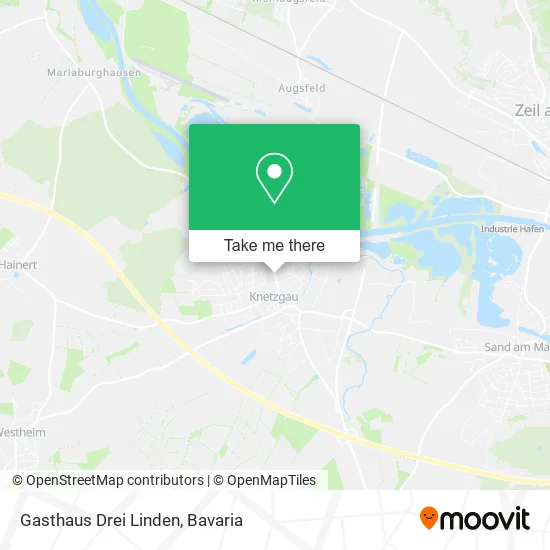 Карта Gasthaus Drei Linden