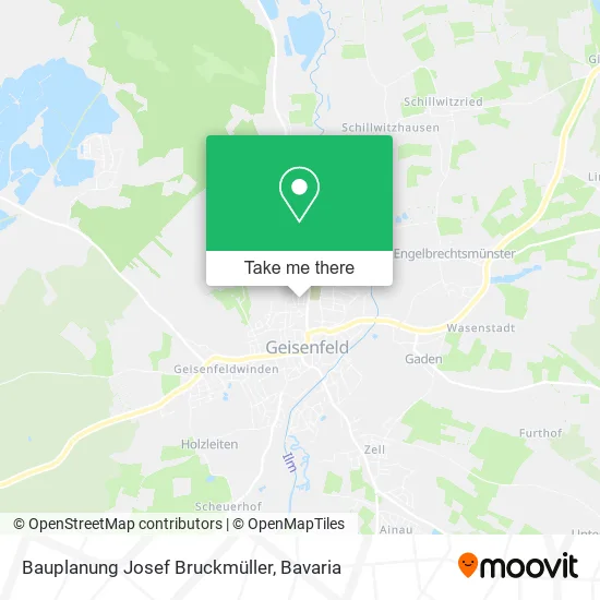 Карта Bauplanung Josef Bruckmüller