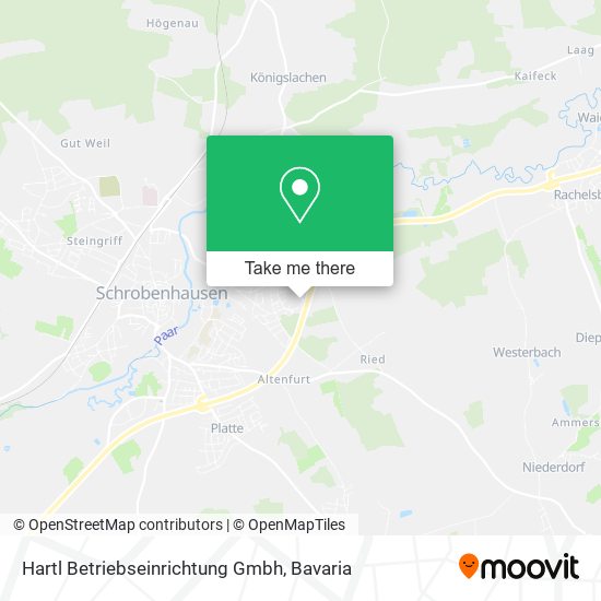 Hartl Betriebseinrichtung Gmbh map