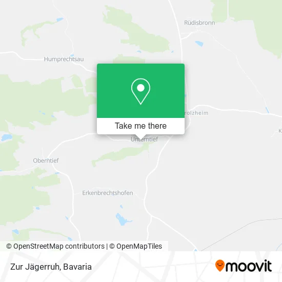 Карта Zur Jägerruh