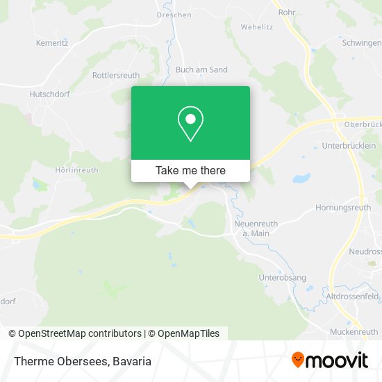 Therme Obersees map