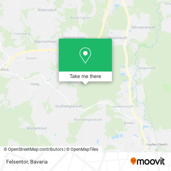 Карта Felsentor