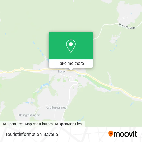 Карта Touristinformation