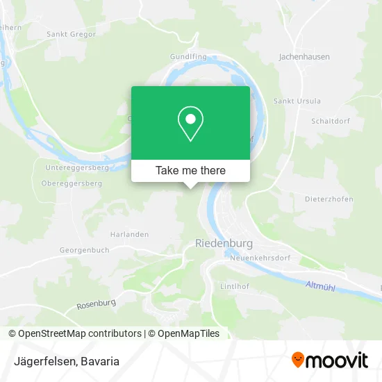 Карта Jägerfelsen