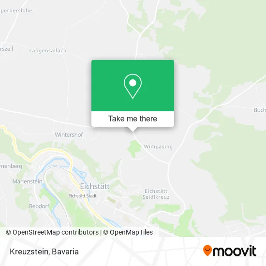 Карта Kreuzstein