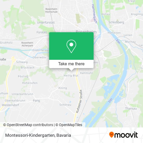 Montessori-Kindergarten map