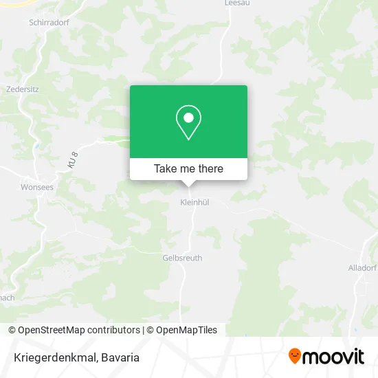 Карта Kriegerdenkmal