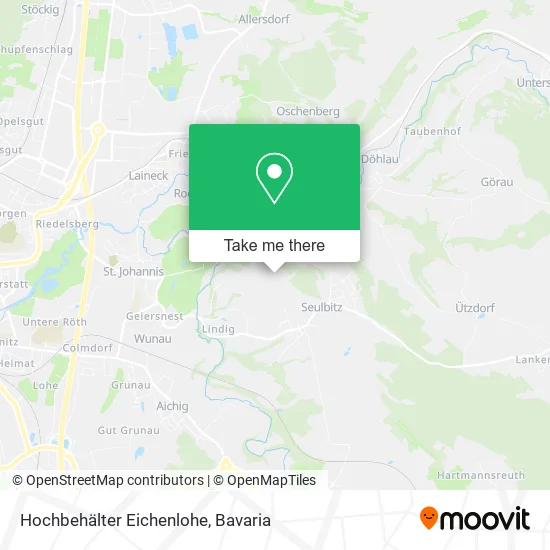 Карта Hochbehälter Eichenlohe