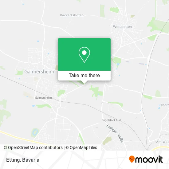Карта Etting