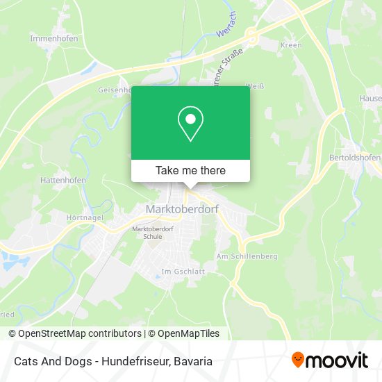 Cats And Dogs - Hundefriseur map