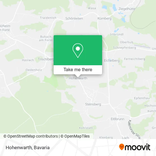 Карта Hohenwarth
