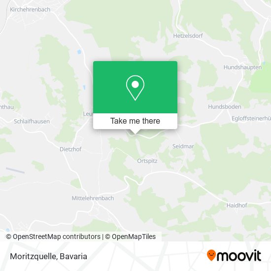Карта Moritzquelle