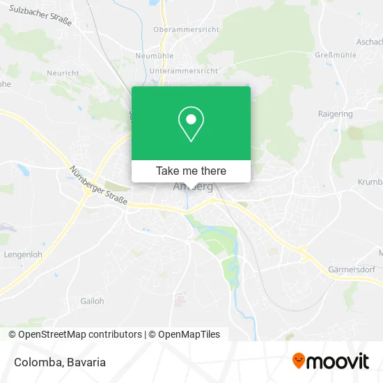 Карта Colomba
