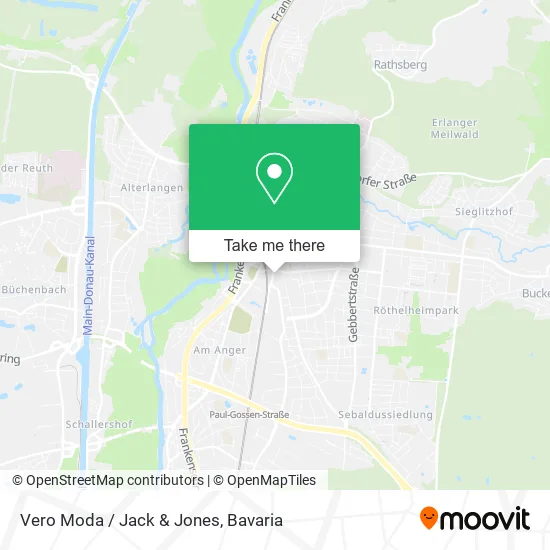 Vero Moda / Jack & Jones map