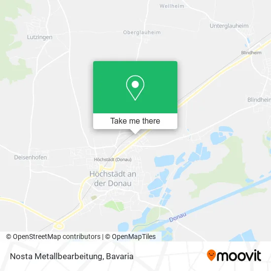 Карта Nosta Metallbearbeitung