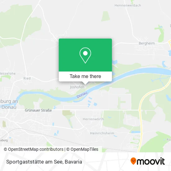 Карта Sportgaststätte am See