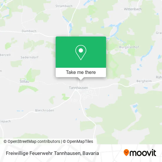 Карта Freiwillige Feuerwehr Tannhausen