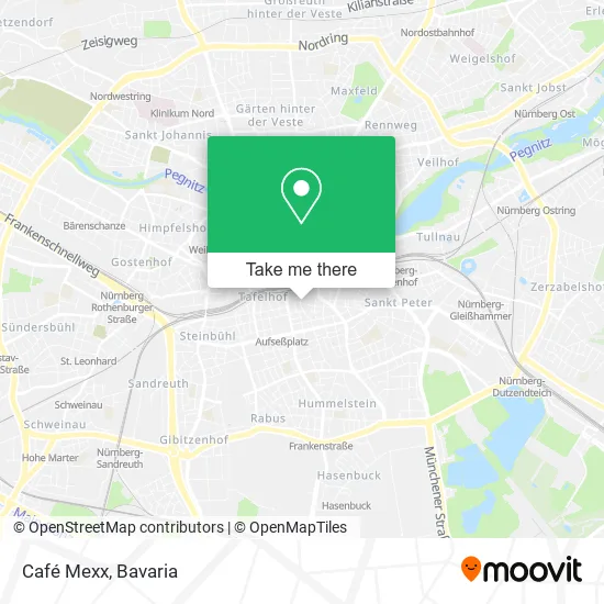 Карта Café Mexx