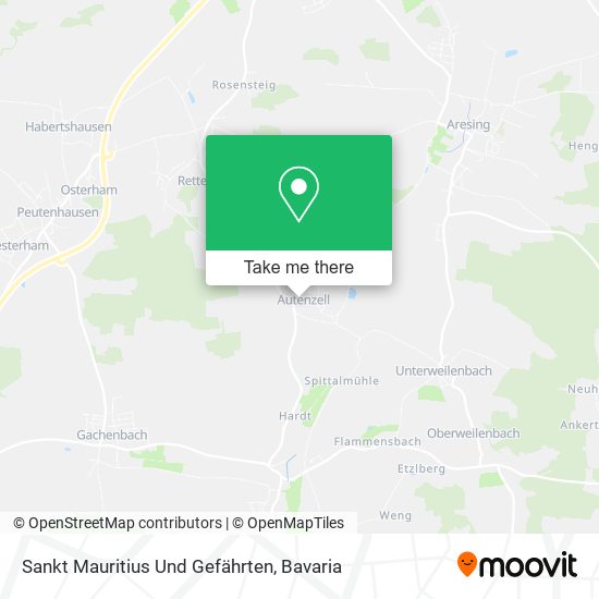 Sankt Mauritius Und Gefährten map