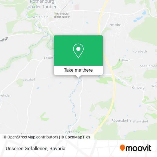 Карта Unseren Gefallenen