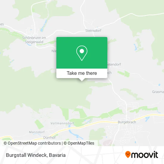 Карта Burgstall Windeck