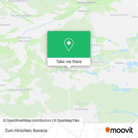 Карта Zum Hirschen