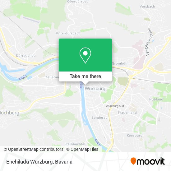 Enchilada Würzburg map