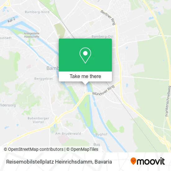Карта Reisemobilstellplatz Heinrichsdamm