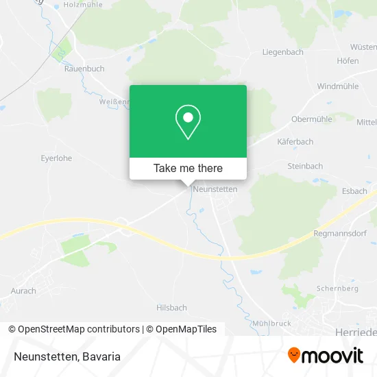 Карта Neunstetten