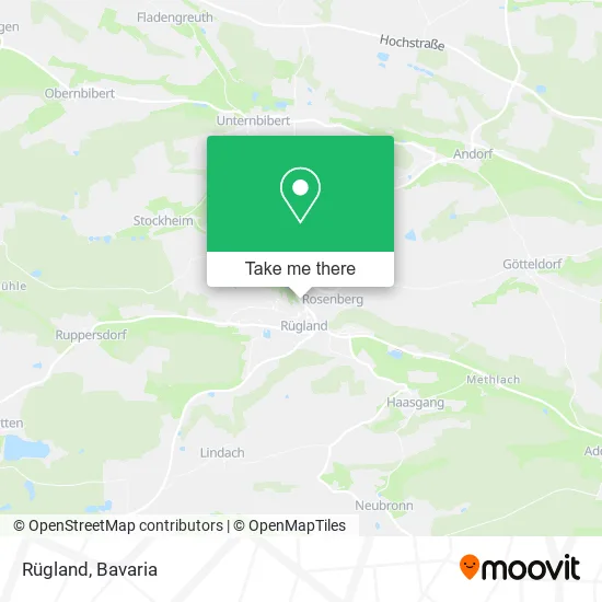 Карта Rügland