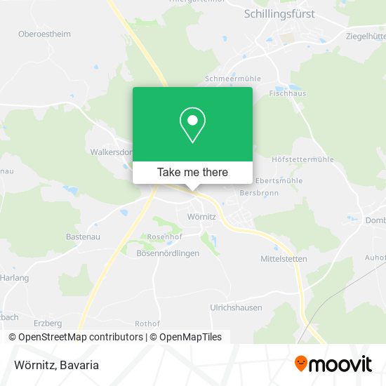 Карта Wörnitz