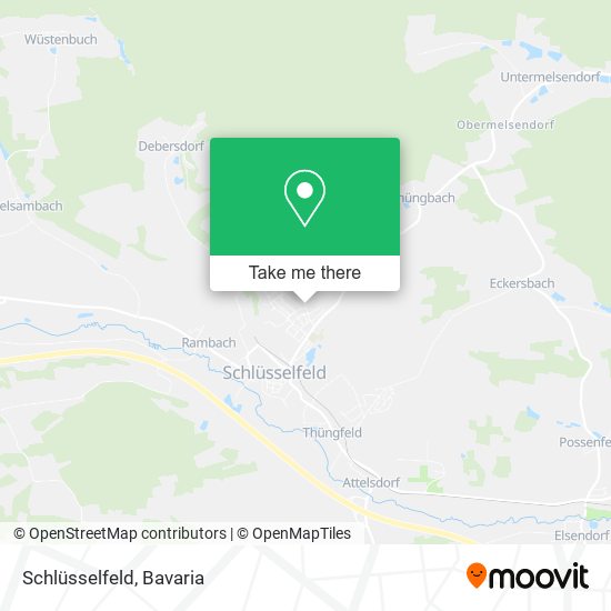 Schlüsselfeld map