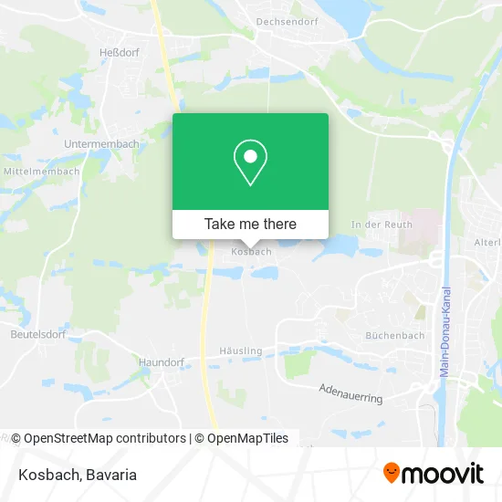Карта Kosbach