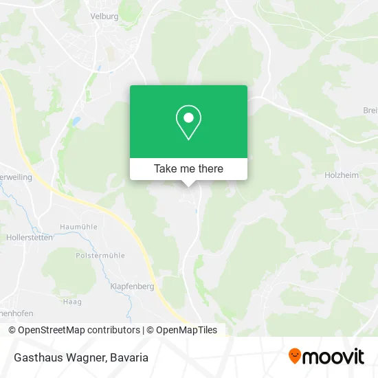 Карта Gasthaus Wagner