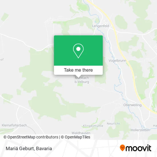 Карта Mariä Geburt