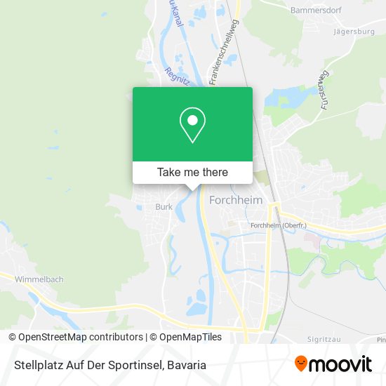 Stellplatz Auf Der Sportinsel map