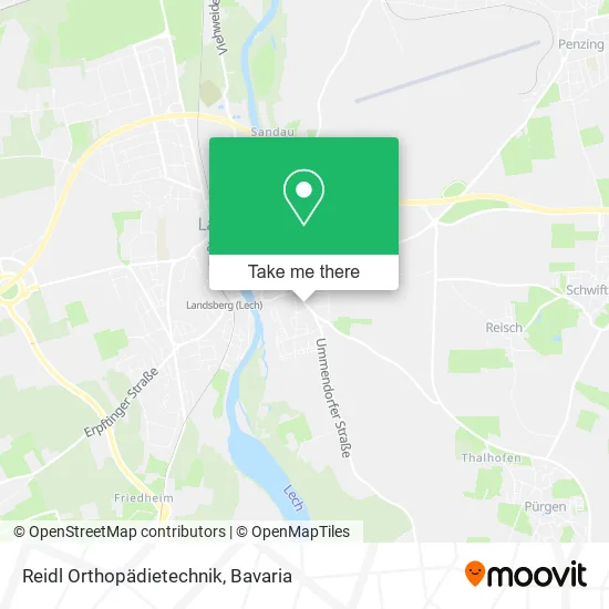 Карта Reidl Orthopädietechnik