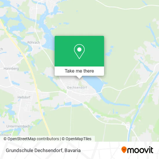 Карта Grundschule Dechsendorf