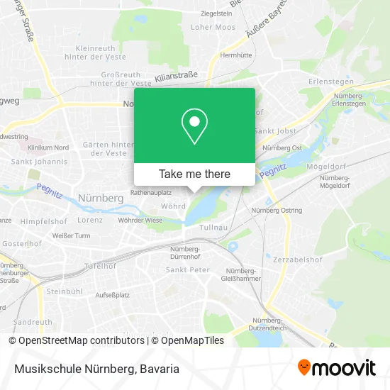 Карта Musikschule Nürnberg