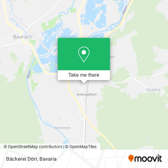 Bäckerei Dörr map