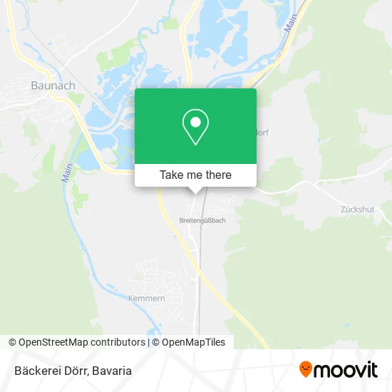 Карта Bäckerei Dörr