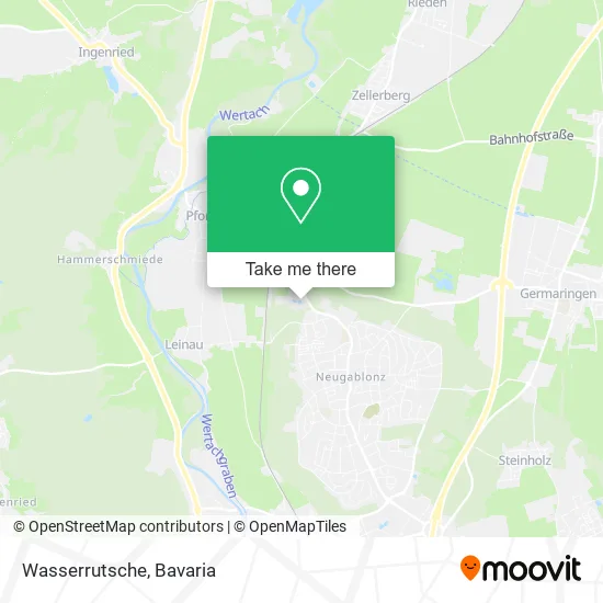 Карта Wasserrutsche